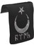 T-Shirt T-Shirt Türk Ay Yıldız Unisex Siyah Tak-Çıkar Postacı Çanta Kapağı CK-815 1