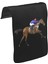 T-Shirt T-Shirt At V Unisex Siyah Tak-Çıkar Postacı Çanta Kapağı CK-884 1