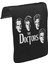 T-Shirt T-Shirt Doctor Who - The Doctors Unisex Siyah Tak-Çıkar Postacı Çanta Kapağı CK-529 1