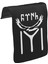 T-Shirt T-Shirt Türk Kayı Boyu Bayrak - Logo Unisex Siyah Tak-Çıkar Postacı Çanta Kapağı CK-1043 1