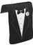 T-Shirt T-Shirt Damat - Groom Suit Unisex Siyah Tak-Çıkar Postacı Çanta Kapağı CK-1502 1