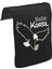 T-Shirt T-Shirt Baba Kartal Unisex Siyah Tak-Çıkar Postacı Çanta Kapağı CK-1443 1