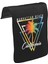 T-Shirt T-Shirt California Beach Unisex Siyah Tak-Çıkar Postacı Çanta Kapağı CK-1710 1