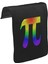 T-Shirt T-Shirt Matematik - Pi Iı Unisex Siyah Tak-Çıkar Postacı Çanta Kapağı CK-1299 1