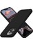 Apple iPhone 13 Pro Max Kılıf Klasik Mat Renkli Yumuşak Premier Silikon Siyah 1