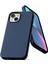 Apple iPhone 13 Kılıf Lansman Içi Kadife Soft Yumuşak Dokulu Liquid Silikon Koyu Mor 5