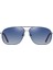 Erkek Aviator Polarize Güneş Gözlüğü Büyük Boy Kare Metal Çerçeve (Yurt Dışından) 2