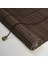 Bambu Stor Perde 200 x 180 cm Koyu Kahverengi 2