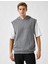 Kapşonlu Kolsuz Sweatshirt 3