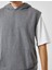 Kapşonlu Kolsuz Sweatshirt 5