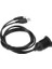 USB 2.0 -3.5mm Aux Uzatma Kablo ve Montaj Aparatı USB Aux Uzatma 5