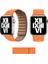 Apple Watch Uyumlu 2 3 4 5 6 38 mm 40 mm Manyetik Baklalı Model Deri Kayış Kordon 2