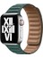 Apple Watch Uyumlu 2 3 4 5 6 38 mm 40 mm Manyetik Baklalı Model Deri Kayış Kordon 1