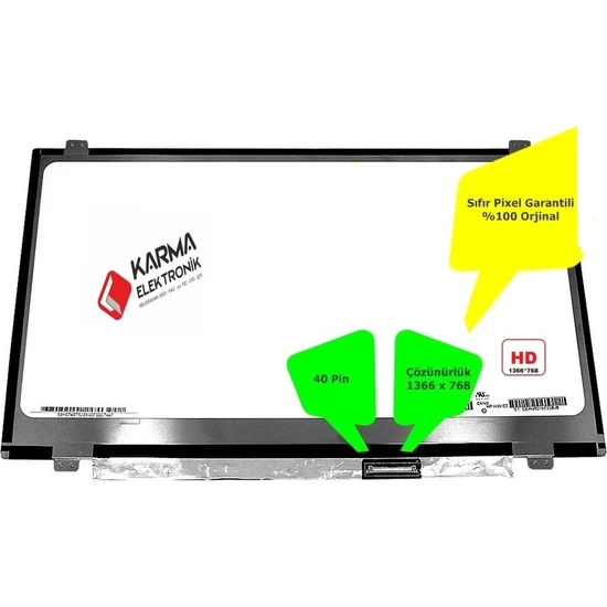 Afila Hp Pavilion 15-N251SA Touchsmart Notebook Slim Led/lcd Panel - Laptop Ekranı