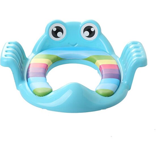 Softy Frog/kurbağa Çocuk Klozet Kapağı Adaptörü Mavi