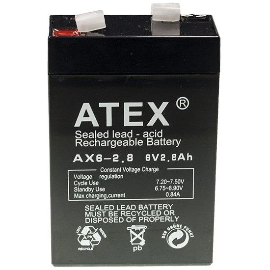 Atex 6V 4AH Akü