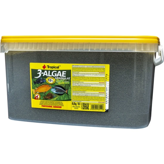 Tropical 250 gr Tropical 3-Algae Granulat-Bölme Granül Balık Yemi