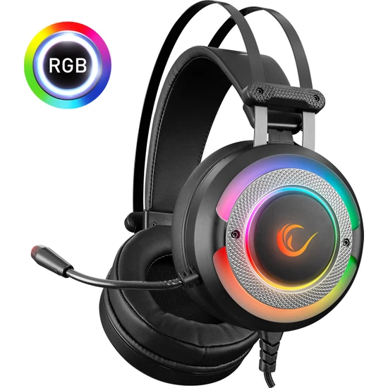 Rampage G7 X-Runner Siyah Rgb LED 7.1 Gaming Mikrofonlu Oyuncu Kulaklığı