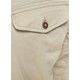 Jack & Jones 12193754_Jpstpaul Jjflake Akm 542 Orta Bel Normal Kalıp Düz KremErkek Kargo Pantolon