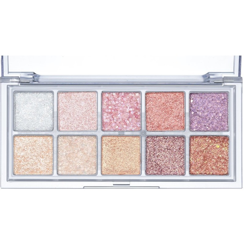 Romand Rom&nd Yoğun Pigmentli Göz Farı Paleti 7.5 gr Çok Renkli Glitter Parçaları ile Mat ve Işıltılı Seçenekler