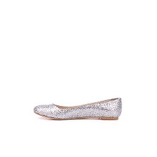 Loggalin 222001 771 Kadın Silver Simli Babet