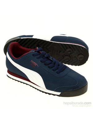 Puma Roma Sl Nbk 2 Peacoat-Marshmallow-Zinfan Erkek Spor Ayakkabı 35575322