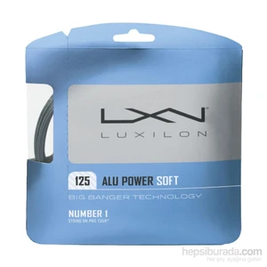 Luxılon Big Banger Alu Power Soft 1.25 Tekli Raket Kordajı