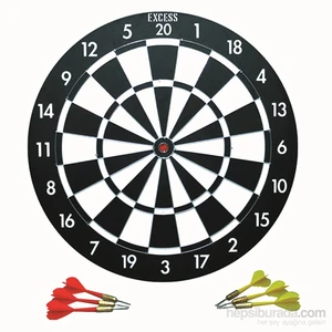 45cm Dart Set 6 Ok Çift Taraflı