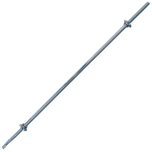 213 cm Krom İçi Dolu Düz Uzun Bar (Ağırlık - Halter - Dambıl Barı)