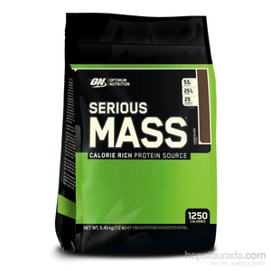 Optimum Nutrition Serious Mass - Çikolata 12Lb Multi-Lingual 5450gr