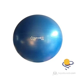 Deluxe Anti-Burst Pilates Topu  (65 cm Pilates Topu + Pompa)