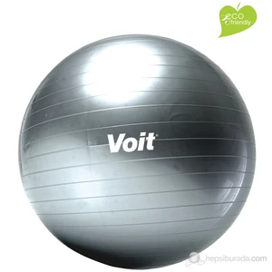 55 Cm Gymball Gri - Pompa Hediyeli