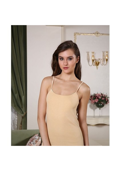 İp Askılı Kadın Atlet Ten