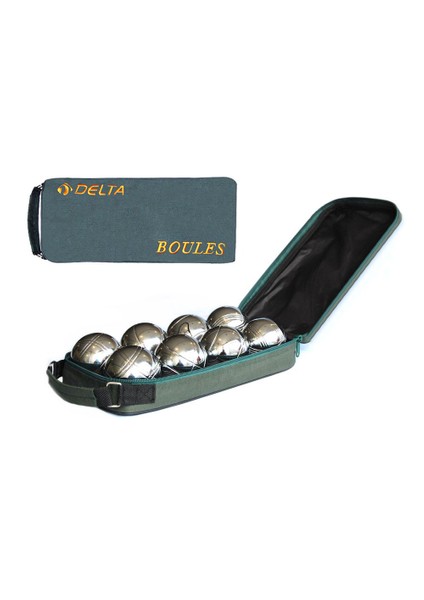 Bocce Set Çantalı 8 Toplu Metal Bocce Seti (Boules Seti)