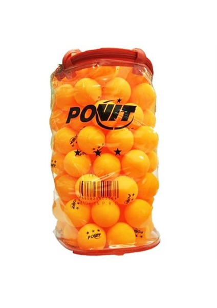 100'Lü Masa Tenisi Topu (Pinpon Topu) Turuncu