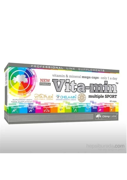 Vita-Min Multiple Sport Multivitamin 60 Kapsül