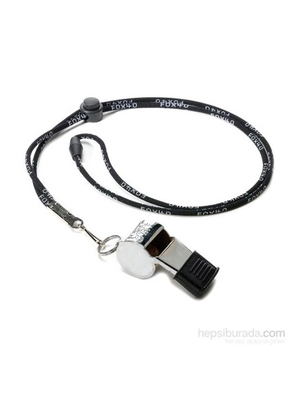 Fox 40 9685L Super Force Cmg Metal Düdük + Düdük İpi