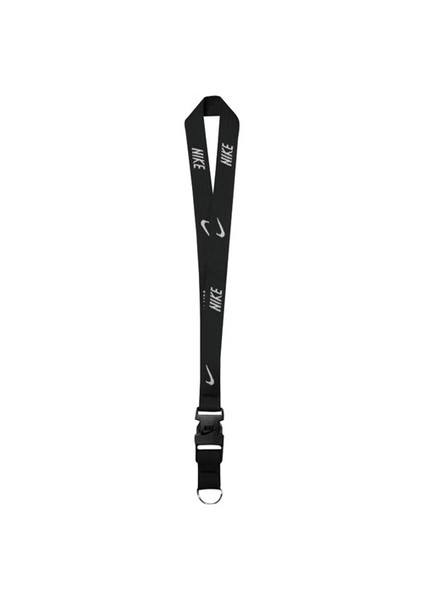 Aksesuar Nike Lanyard Ns Black/White Futbol Aksesuar