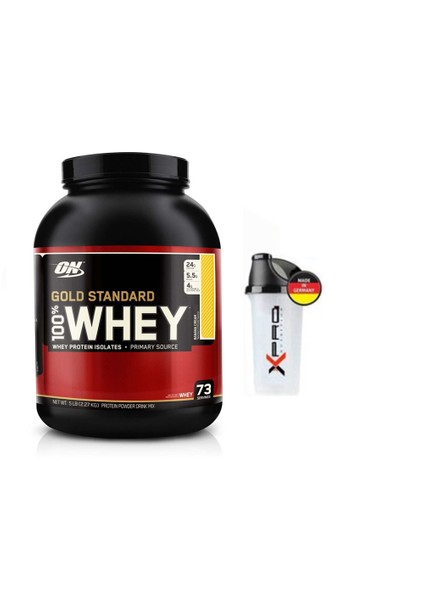 Optimum Whey Protein Tozu Gold 2273 Gr + Shaker Muz