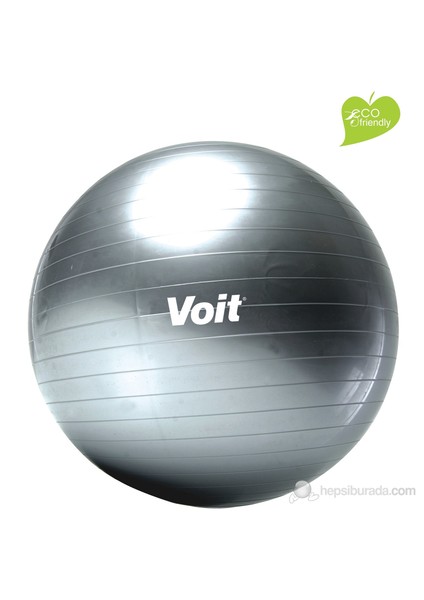 55 Cm Gymball Gri - Pompa Hediyeli