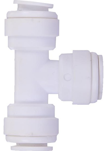 Su Arıtma T Ara Bağlantı Nipeli 1/4 x 1/4 x 1/4inç Quick