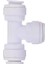 Su Arıtma T Ara Bağlantı Nipeli 1/4 x 1/4 x 1/4inç Quick 1