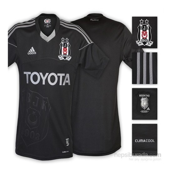 Beşiktaş 2013/2014 Çocuk Siyah Maç Forması D03360 Fiyatı