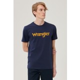 Wrangler Regular Fit Normal Kesim Sıfır Yaka Pamuk Logolu Tişört