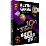 Altın Karma Yayınları 2022 TYT 10 Farklı Yayın 10+1 Denemesi Seti