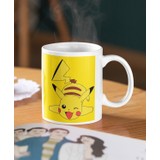 Aslanhan Baskı Pikachu Detaylı Kupa Bardak Mug Beyaz