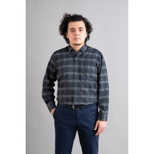 Advante Çift Cepli Rahat Kesim Kışlık Erkek Gömlek