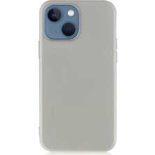 Case World Apple iPhone 13 Mini Kapak Premium Rubber Silikon Kılıf - Gold