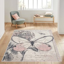 Rovigo Home Dijital Baskı Yıkanabilir Kaymaz Taban Salon Halısı