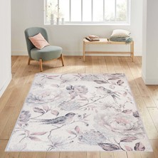 Rovigo Home Dijital Baskı Yıkanabilir Kaymaz Taban Salon Halısı